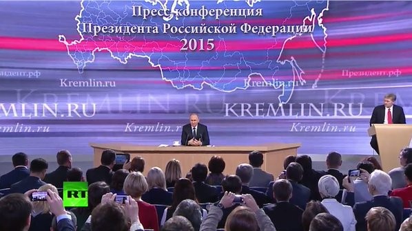 Путин провел ежегодную большую пресс-конференцию